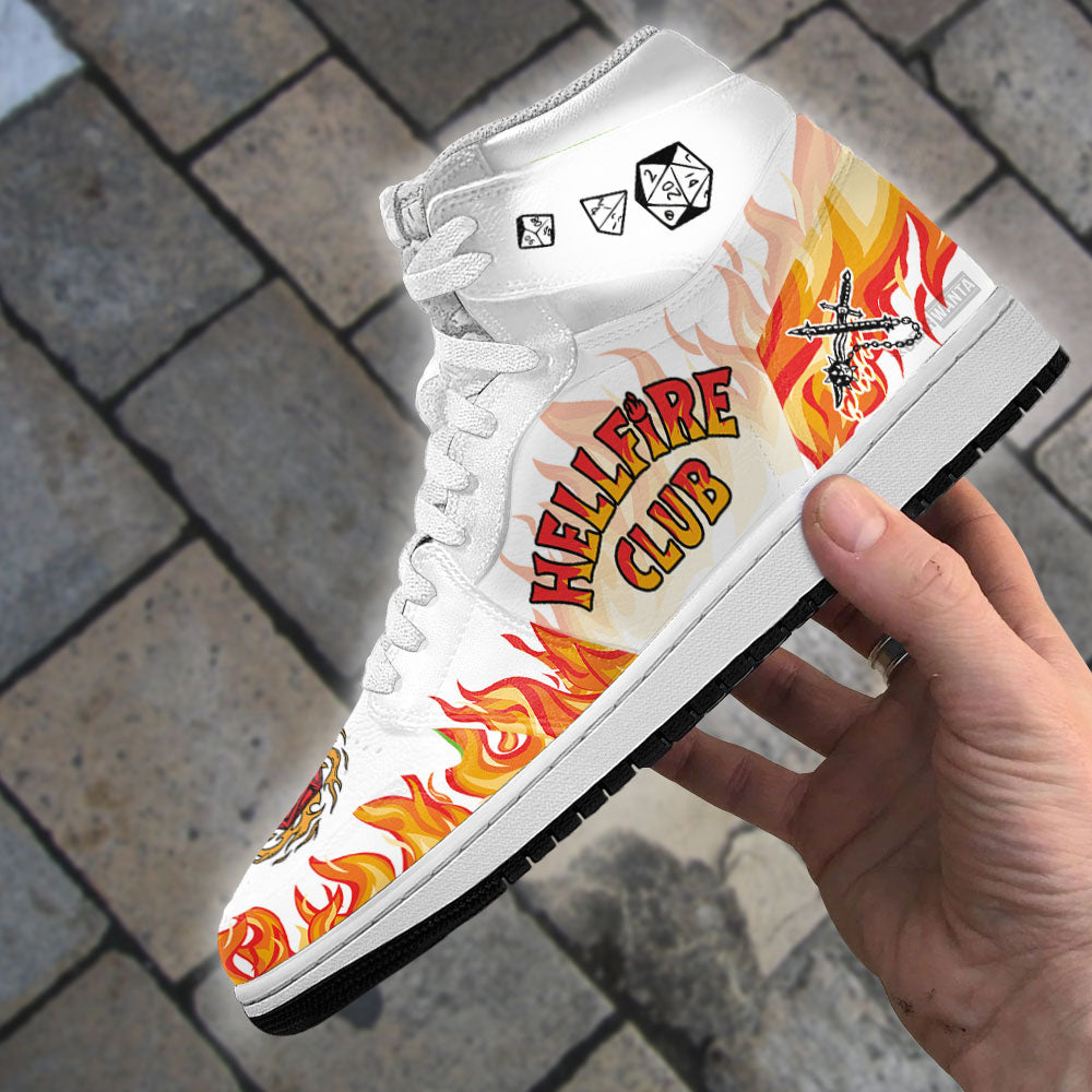 Ideafootwear Stranger Things AJ1 High Sneakers Shoes For Men And Women 3