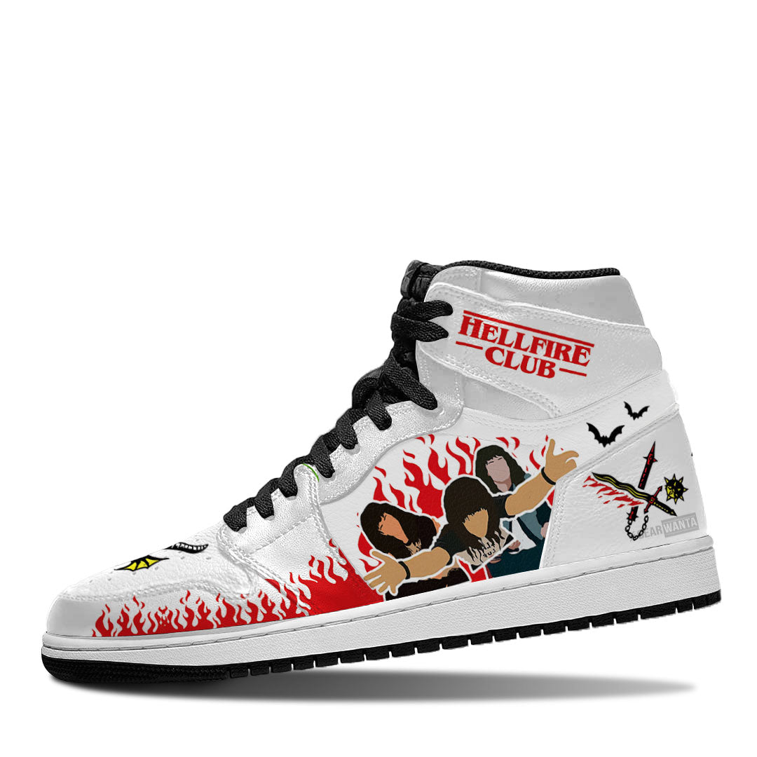 Ideafootwear Stranger Things AJ1 High Sneakers Shoes For Men And Women 6