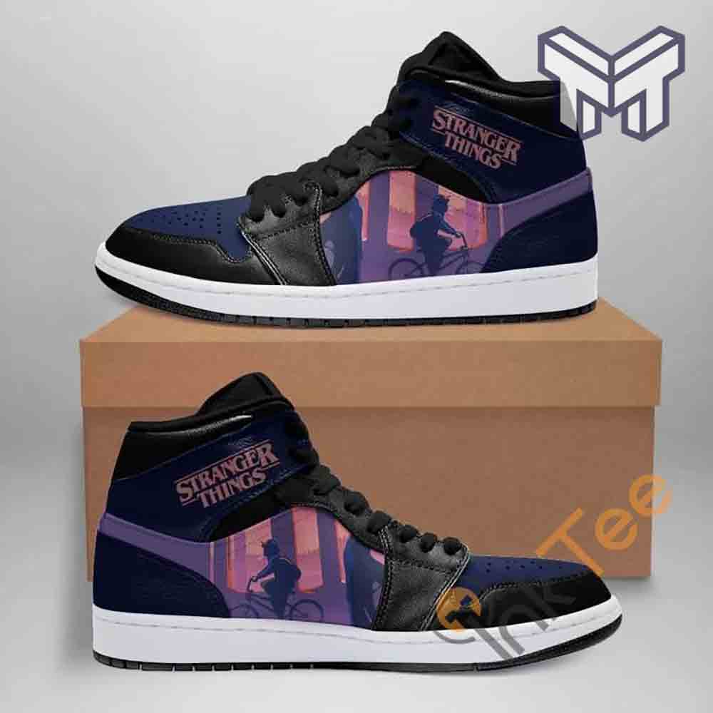 Ideafootwear Stranger Things AJ1 High Sneakers Shoes For Men And Women 1