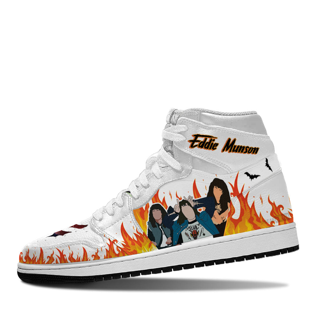 Ideafootwear Stranger Things AJ1 High Sneakers Shoes For Men And Women 4