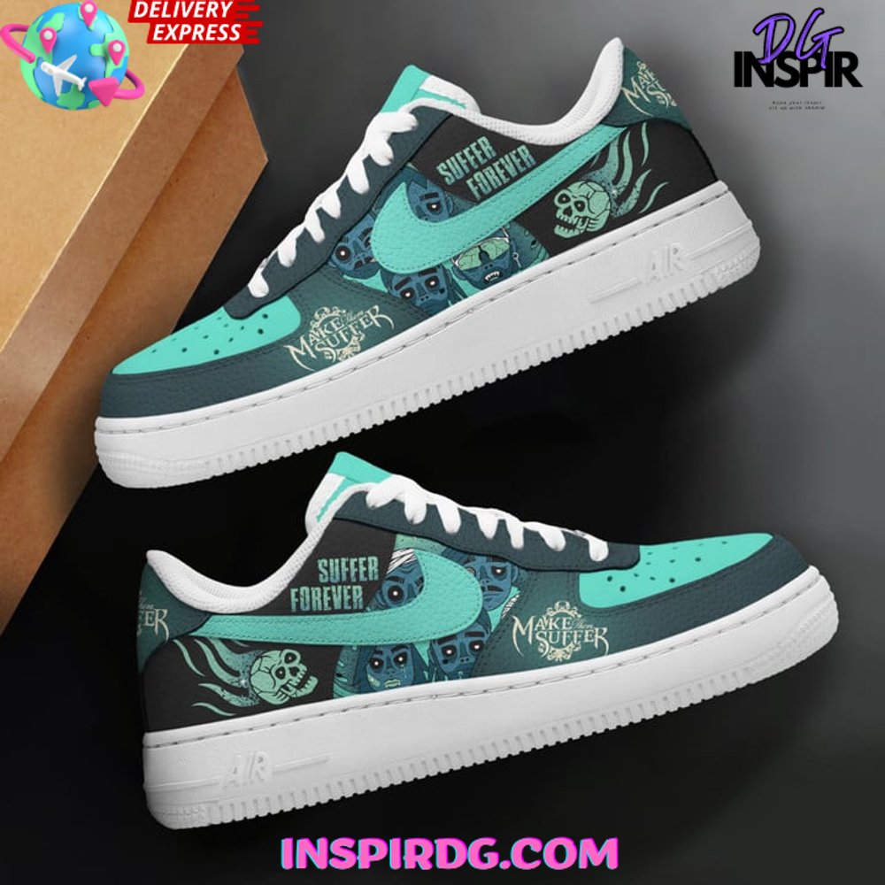 Ideafootwear Suffer Forever Air Low-Top Sneakers Shoes For Men And Women 1