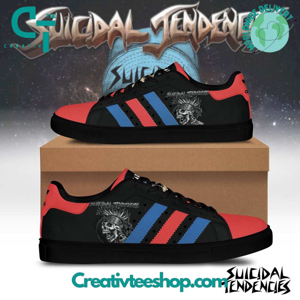 Ideafootwear Suicidal Tendencies Band  Skate Stan Shoes Sneakes For Men And Women 1
