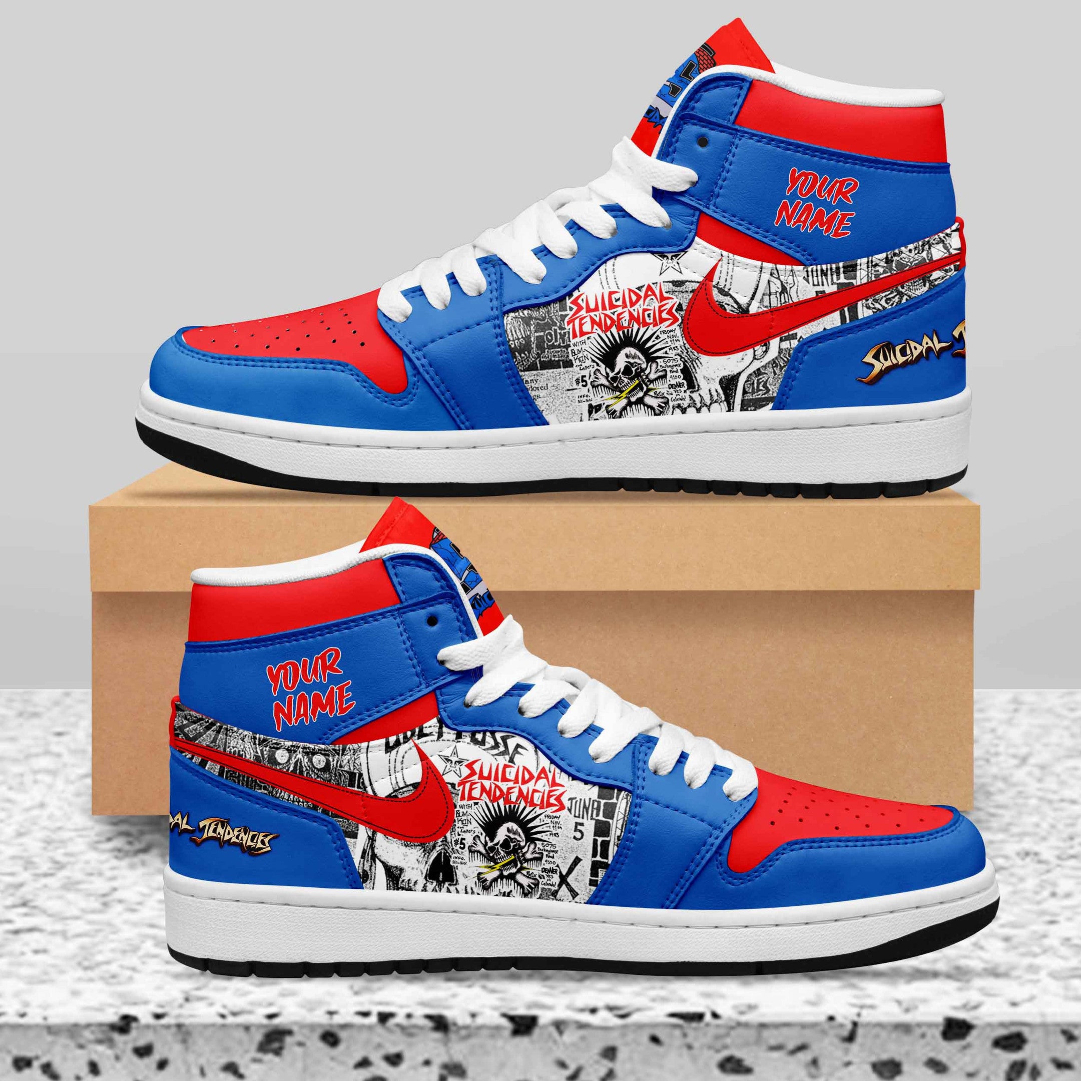 Ideafootwear Suicidal Tendencies AJ1 High Sneakers Shoes For Men And Women 4