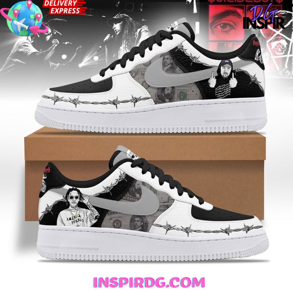 Ideafootwear Suicideboy Air Low-Top Sneakers Shoes For Men And Women 3