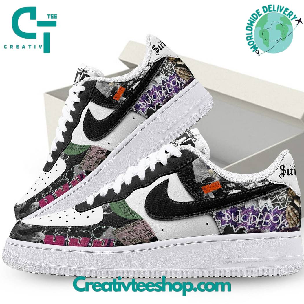 Ideafootwear Suicideboy G59 Band  Air Low-Top Sneakers Shoes For Men And Women 1