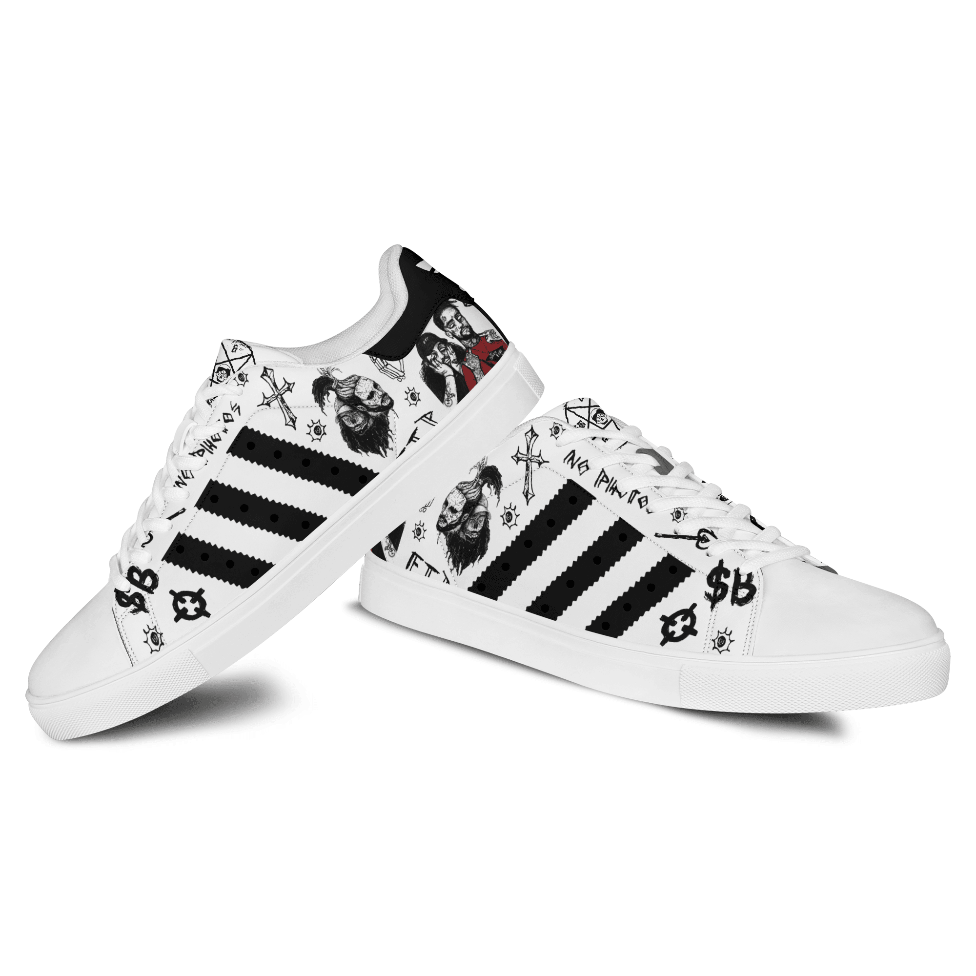 Ideafootwear Suicideboys Skate Stan Shoes Sneakes For Men And Women  1