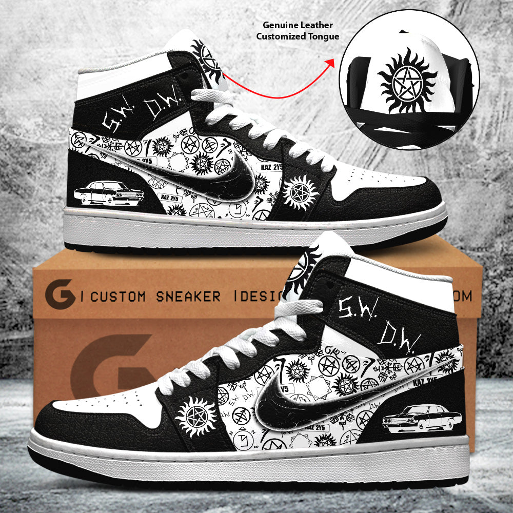 Ideafootwear Supernatural AJ1 High Sneakers Shoes For Men And Women 1