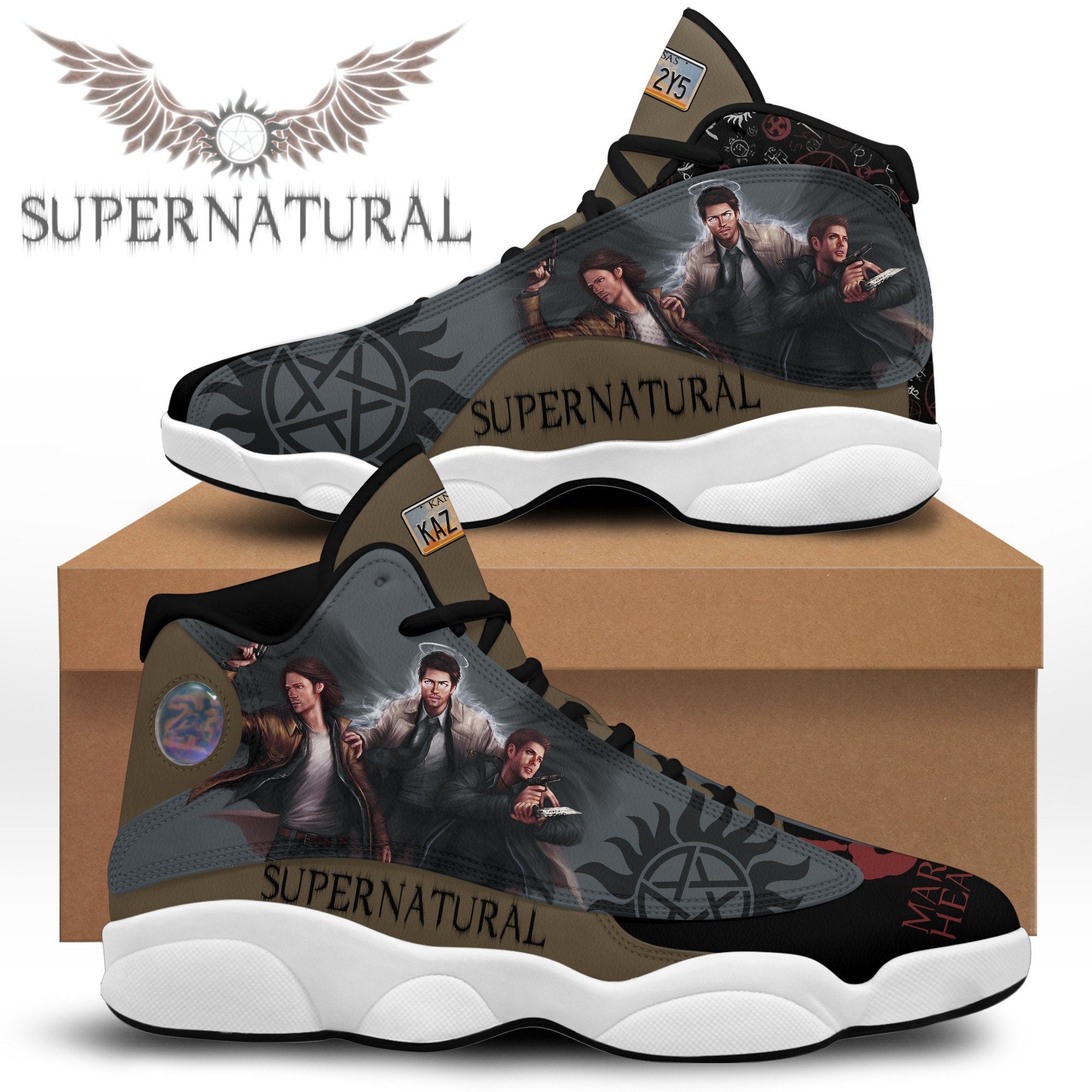 Ideafootwear Supernatural AJ13 Sneakers Shoes For Men And Women 1