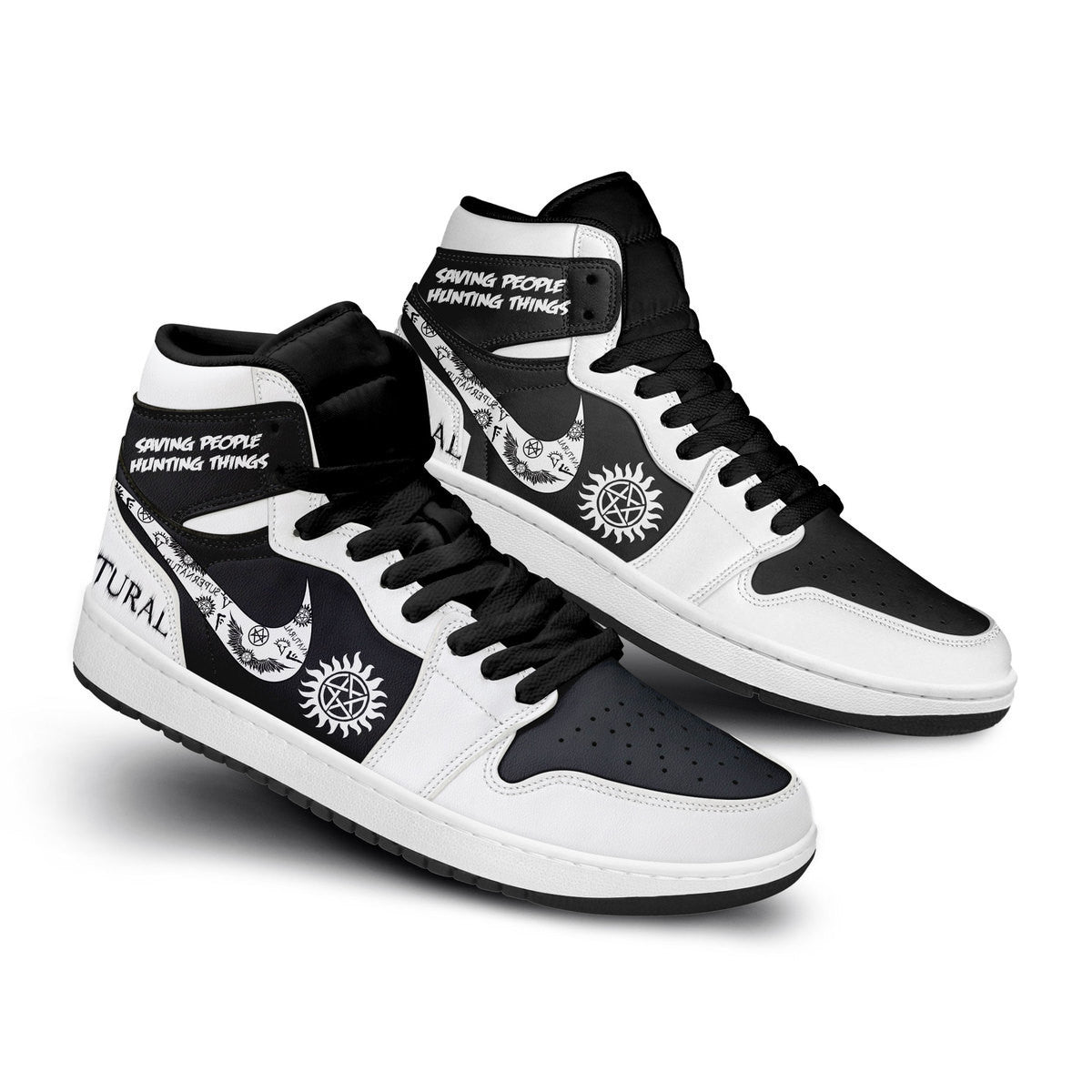 Ideafootwear Supernatural AJ1 High Sneakers Shoes For Men And Women 15