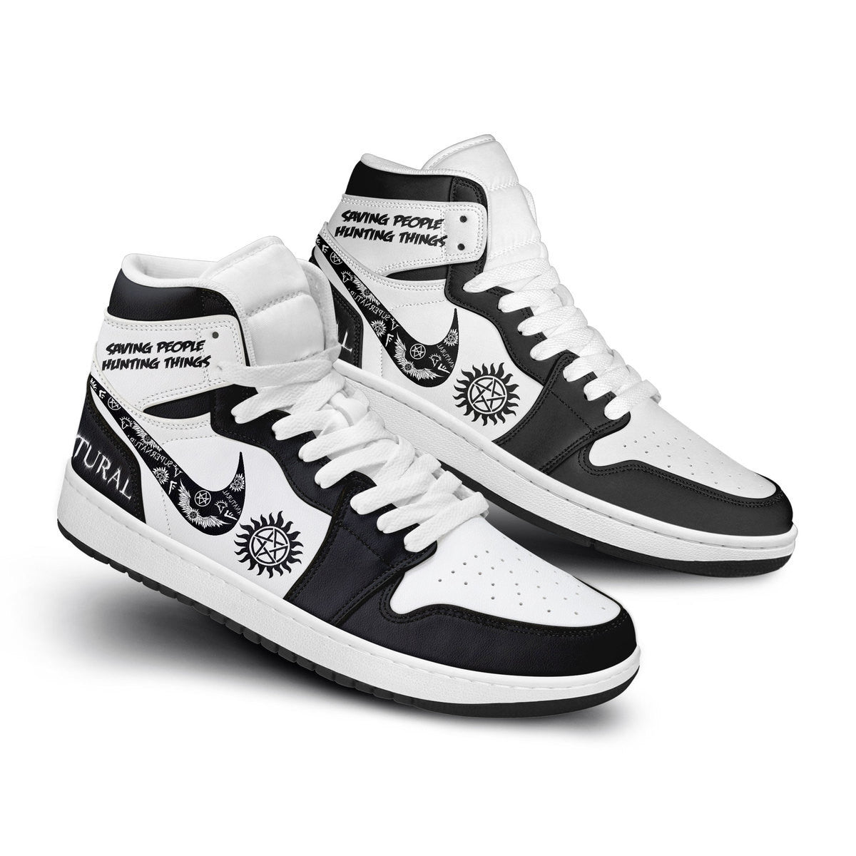 Ideafootwear Supernatural AJ1 High Sneakers Shoes For Men And Women 19
