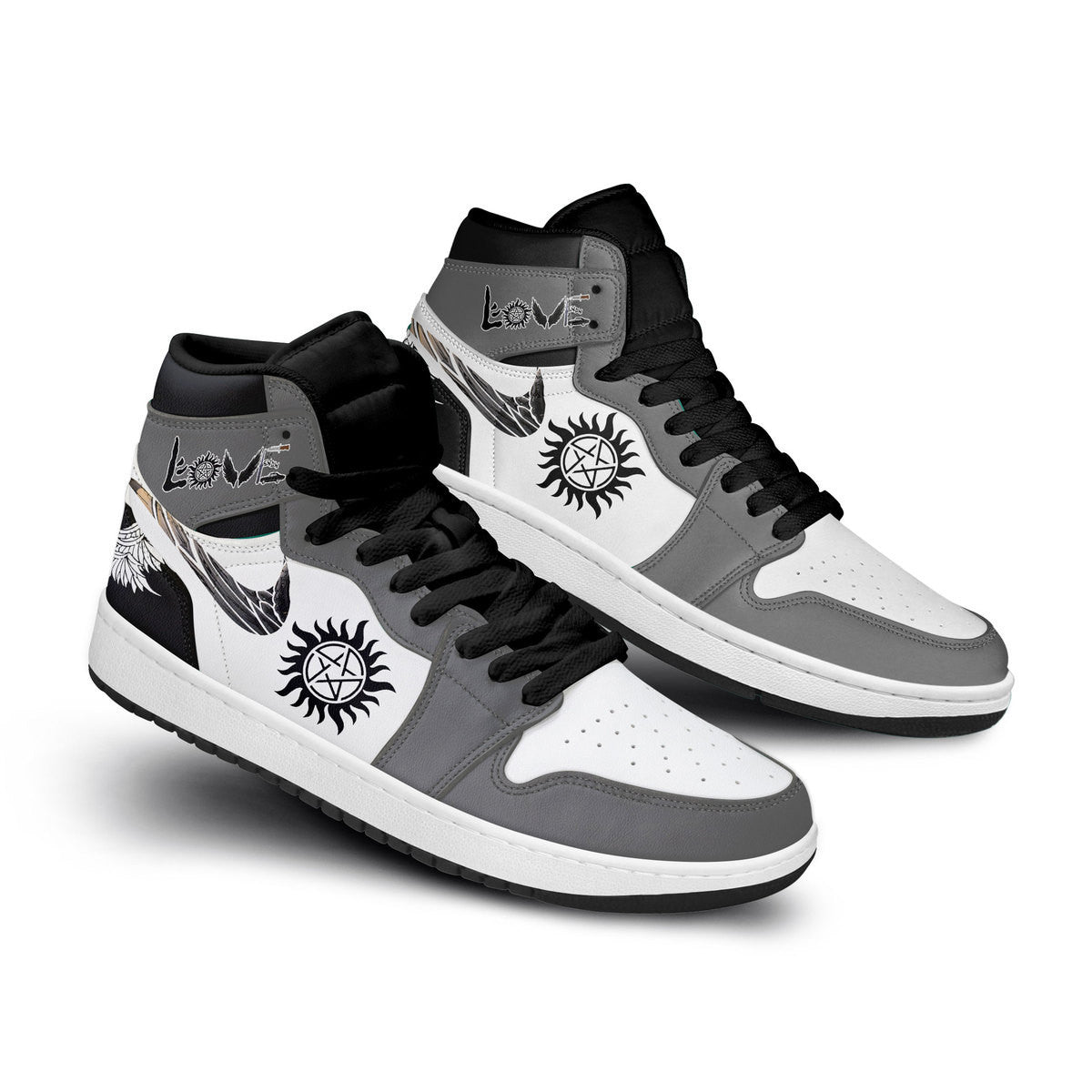 Ideafootwear Supernatural AJ1 High Sneakers Shoes For Men And Women 21