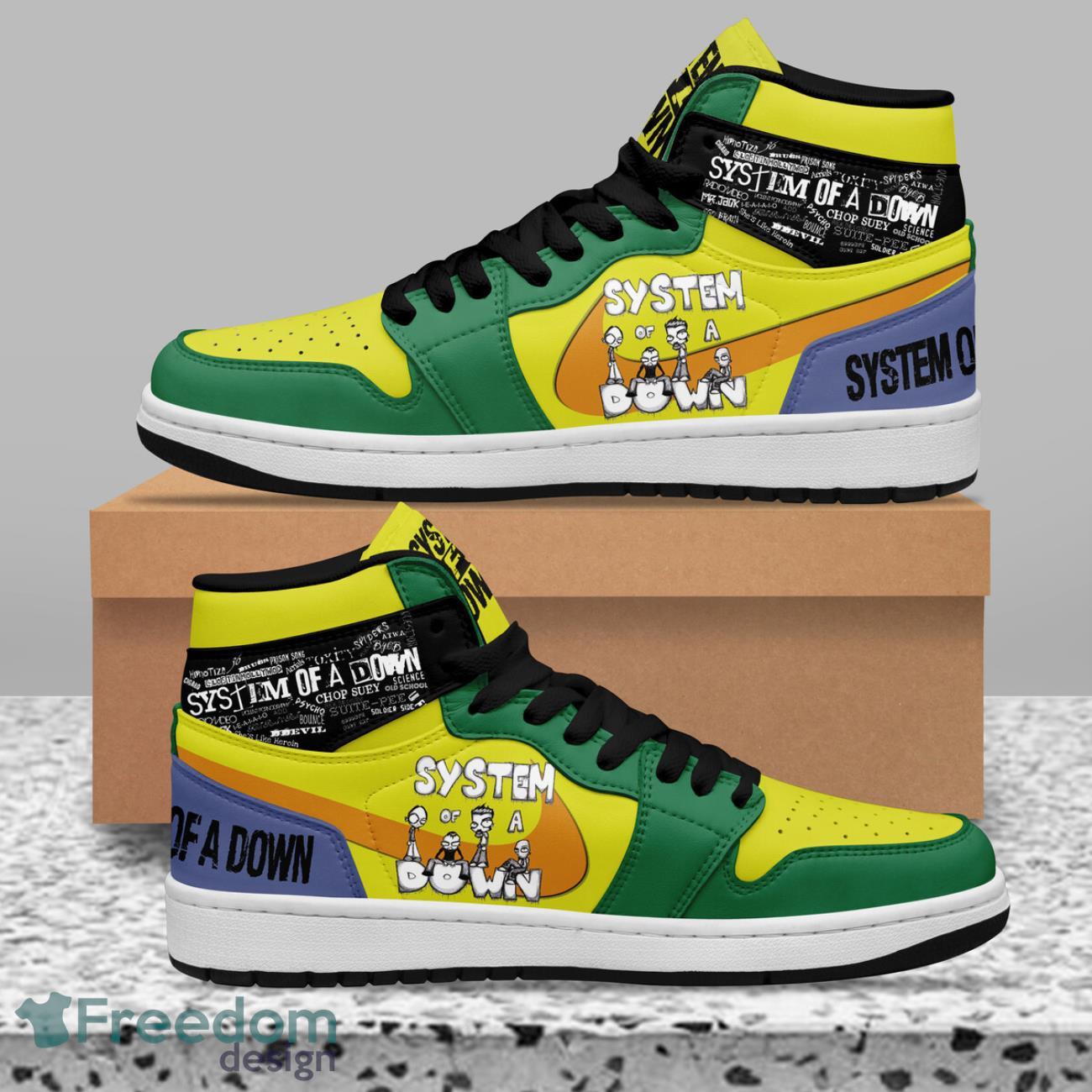 Ideafootwear System Of A Down AJ1 High Sneakers Shoes For Men And Women 3