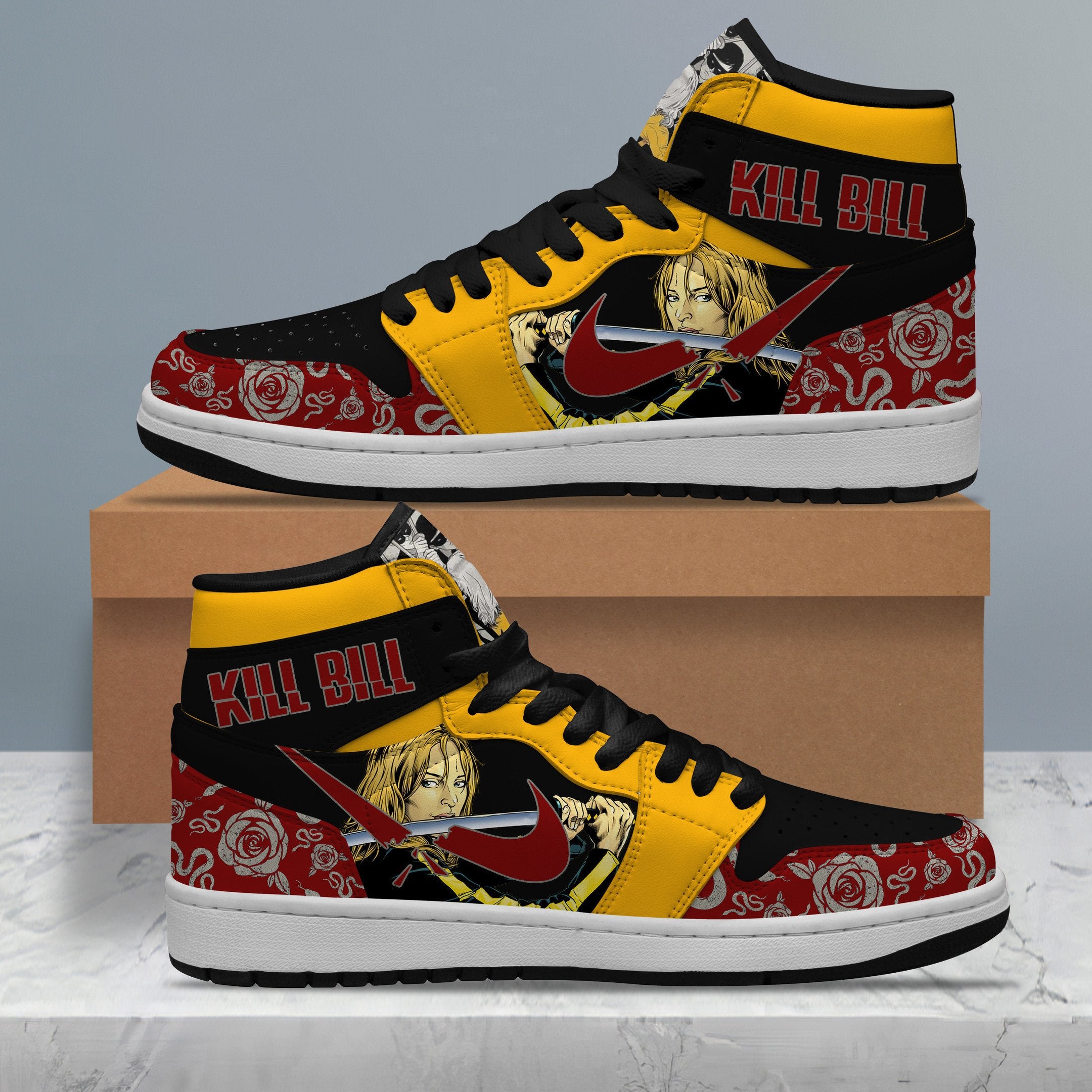 Ideafootwear SZA AJ1 High Sneakers Shoes For Men And Women 1