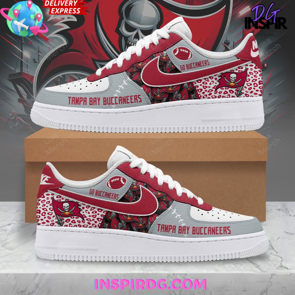 Ideafootwear Tampa Bay Buccaneers Air Low-Top Sneakers Shoes For Men And Women 10