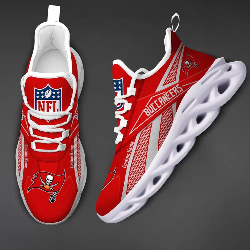 Ideafootwear Tampa Bay Buccaneers Max Soul Shoes Sneakers For Men And Women 3