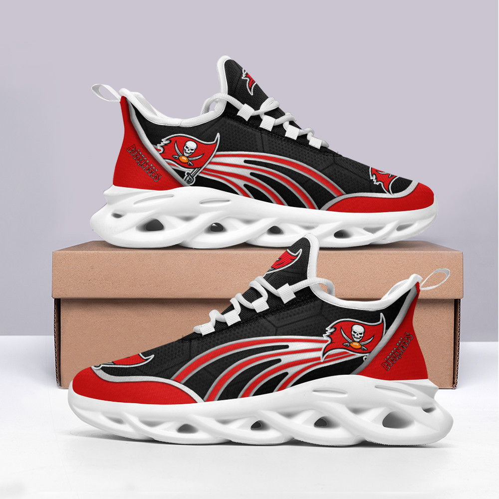 Ideafootwear Tampa Bay Buccaneers Max Soul Shoes Sneakers For Men And Women 5