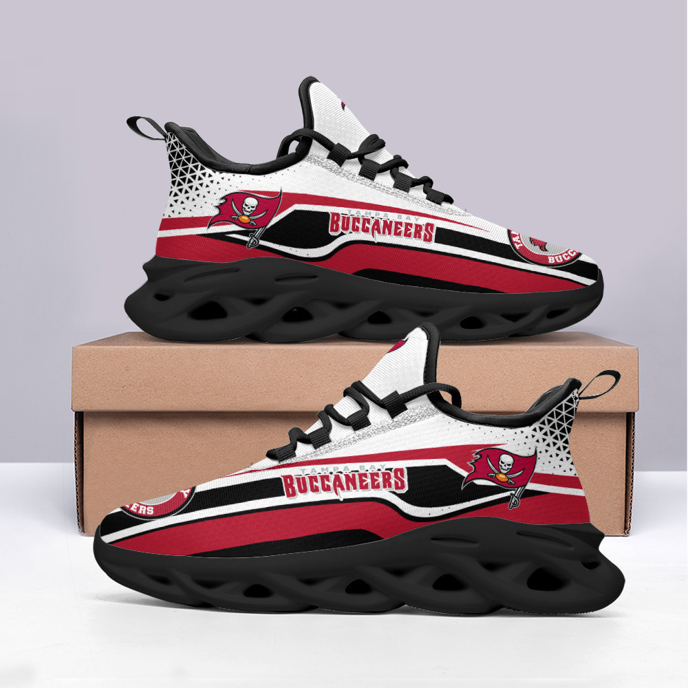 Ideafootwear Tampa Bay Buccaneers Max Soul Shoes Sneakers For Men And Women 12
