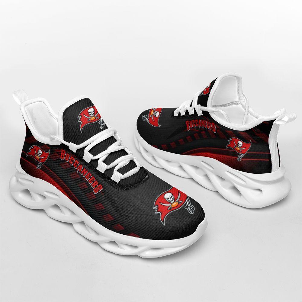 Ideafootwear Tampa Bay Buccaneers Max Soul Shoes Sneakers For Men And Women 1