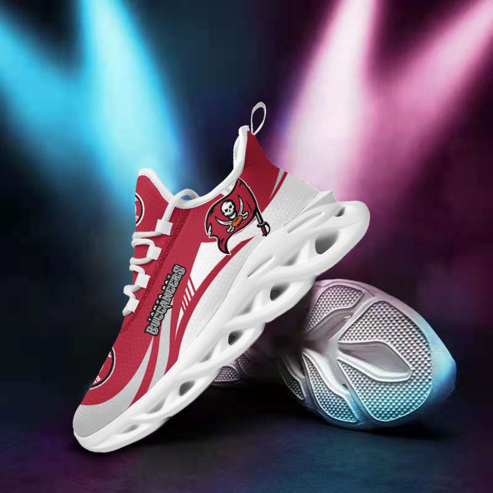 Ideafootwear Tampa Bay Buccaneers Max Soul Shoes Sneakers For Men And Women 9