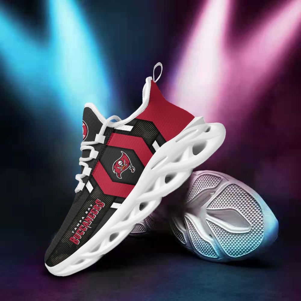 Ideafootwear Tampa Bay Buccaneers Max Soul Shoes Sneakers For Men And Women 13
