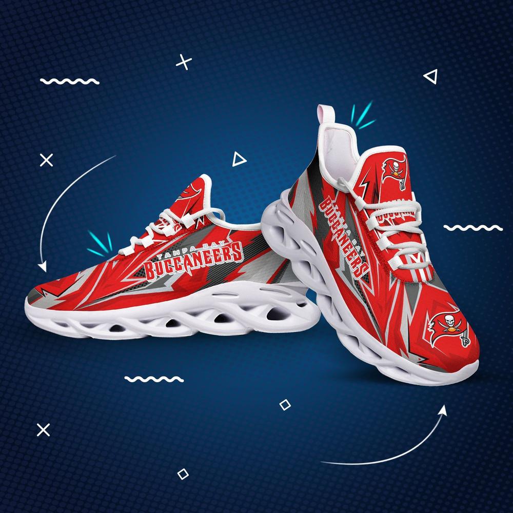 Ideafootwear Tampa Bay Buccaneers Max Soul Shoes Sneakers For Men And Women 49