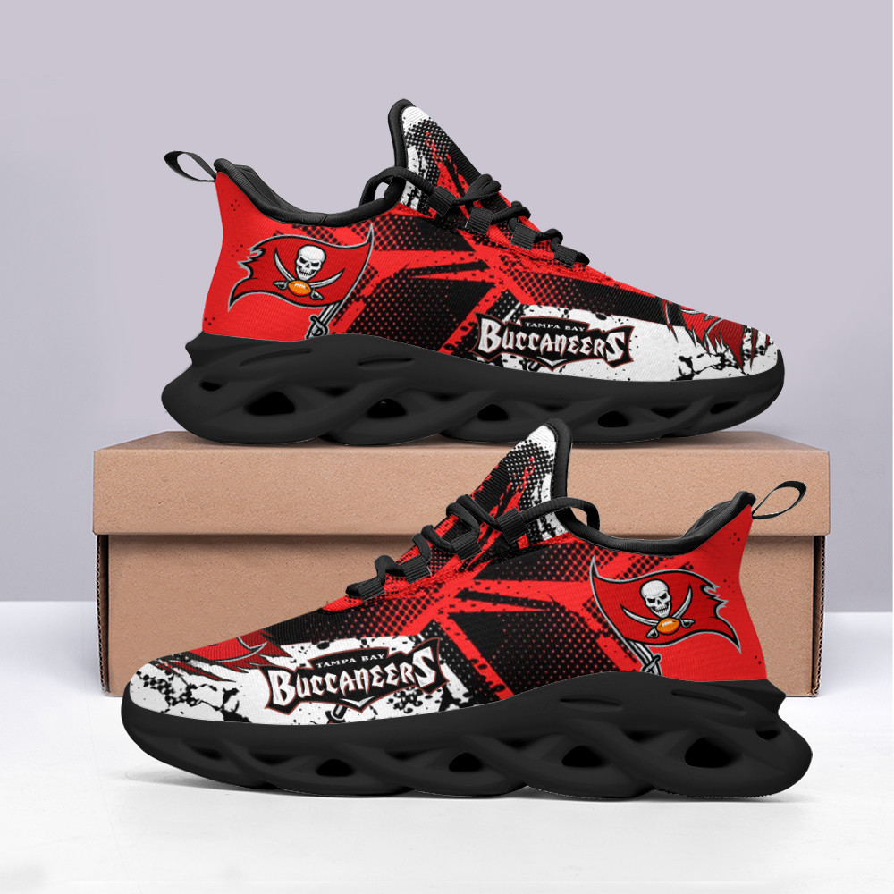 Ideafootwear Tampa Bay Buccaneers Max Soul Shoes Sneakers For Men And Women 7