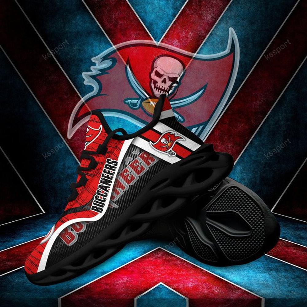 Ideafootwear Tampa Bay Buccaneers Max Soul Shoes Sneakers For Men And Women 16