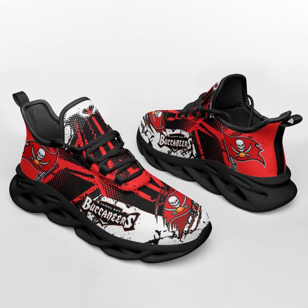 Ideafootwear Tampa Bay Buccaneers Max Soul Shoes Sneakers For Men And Women 7