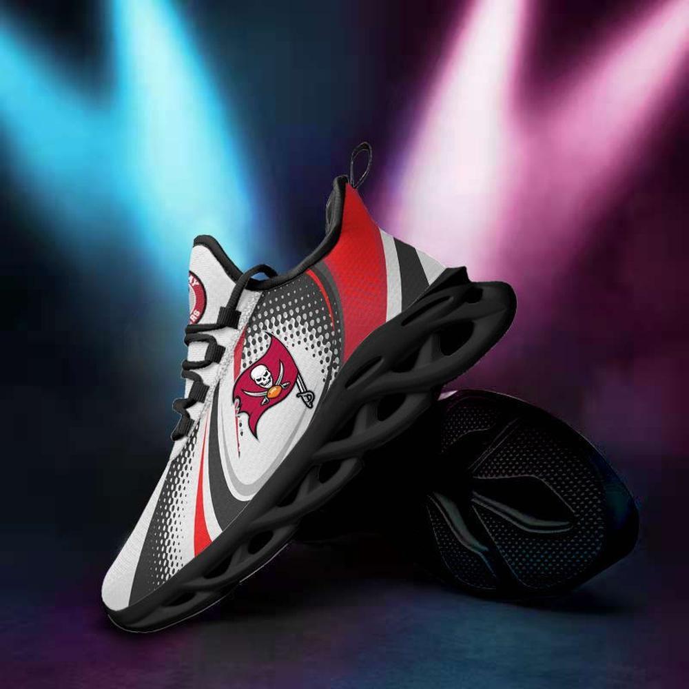 Ideafootwear Tampa Bay Buccaneers Max Soul Shoes Sneakers For Men And Women 4
