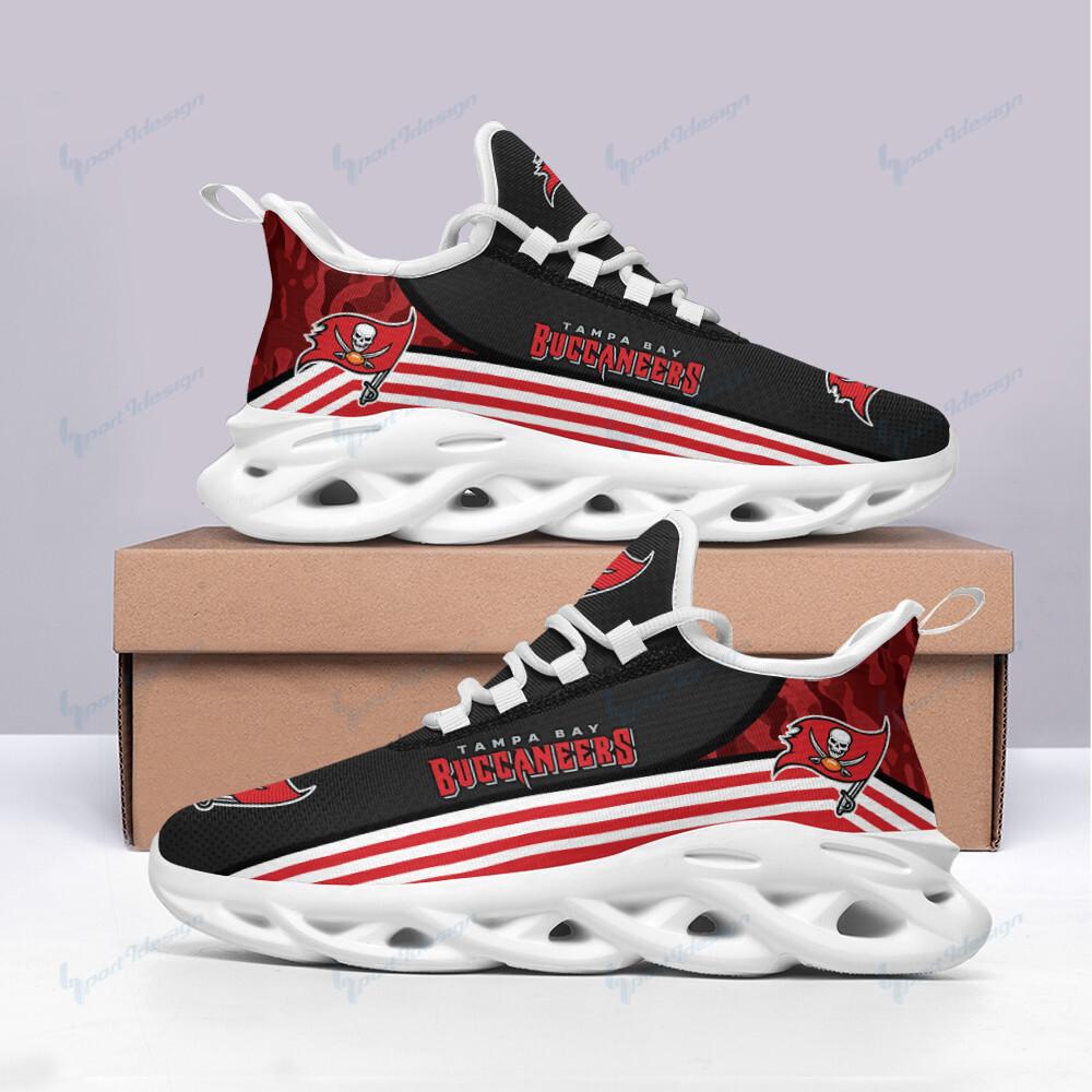 Ideafootwear Tampa Bay Buccaneers Max Soul Shoes Sneakers For Men And Women 22