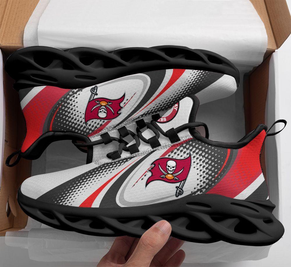 Ideafootwear Tampa Bay Buccaneers Max Soul Shoes Sneakers For Men And Women 4