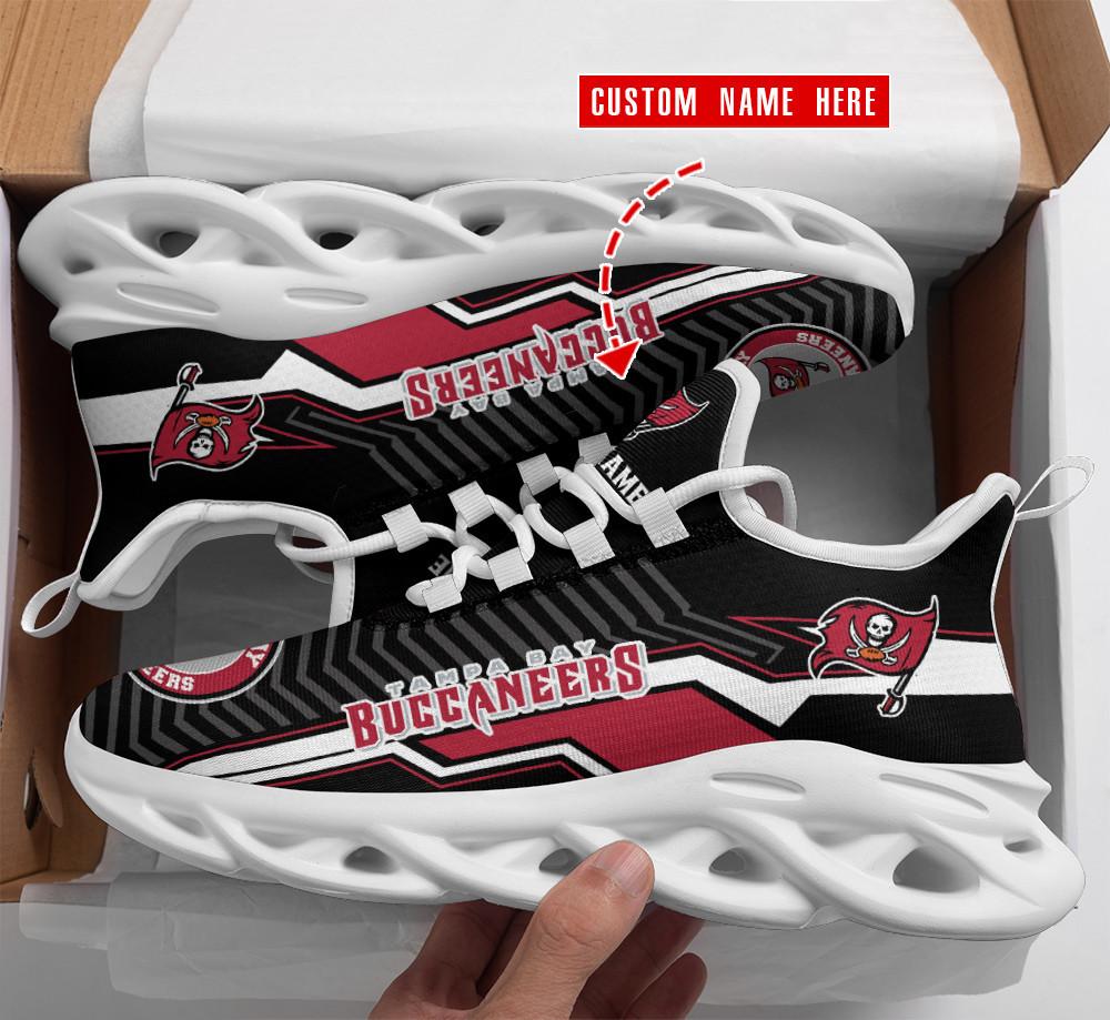 Ideafootwear Tampa Bay Buccaneers Max Soul Shoes Sneakers For Men And Women 37