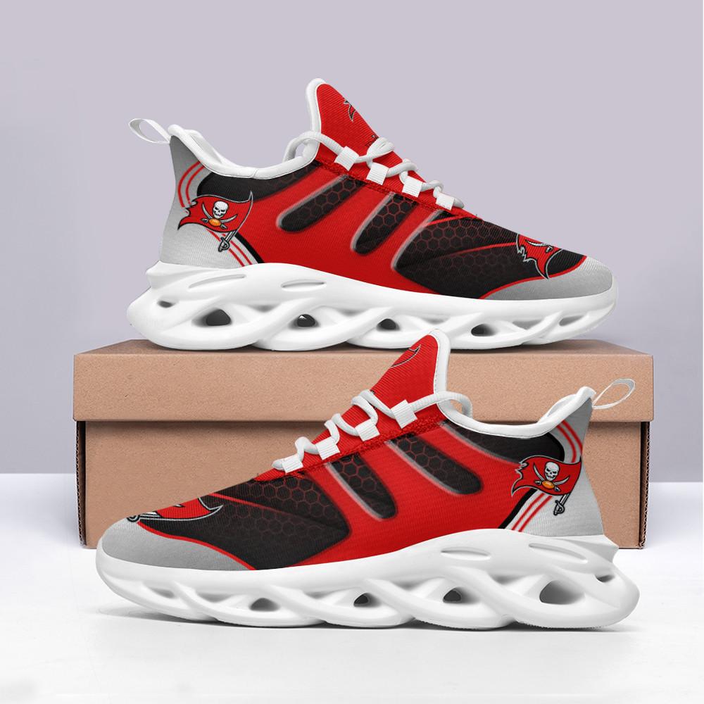 Ideafootwear Tampa Bay Buccaneers Max Soul Shoes Sneakers For Men And Women 14