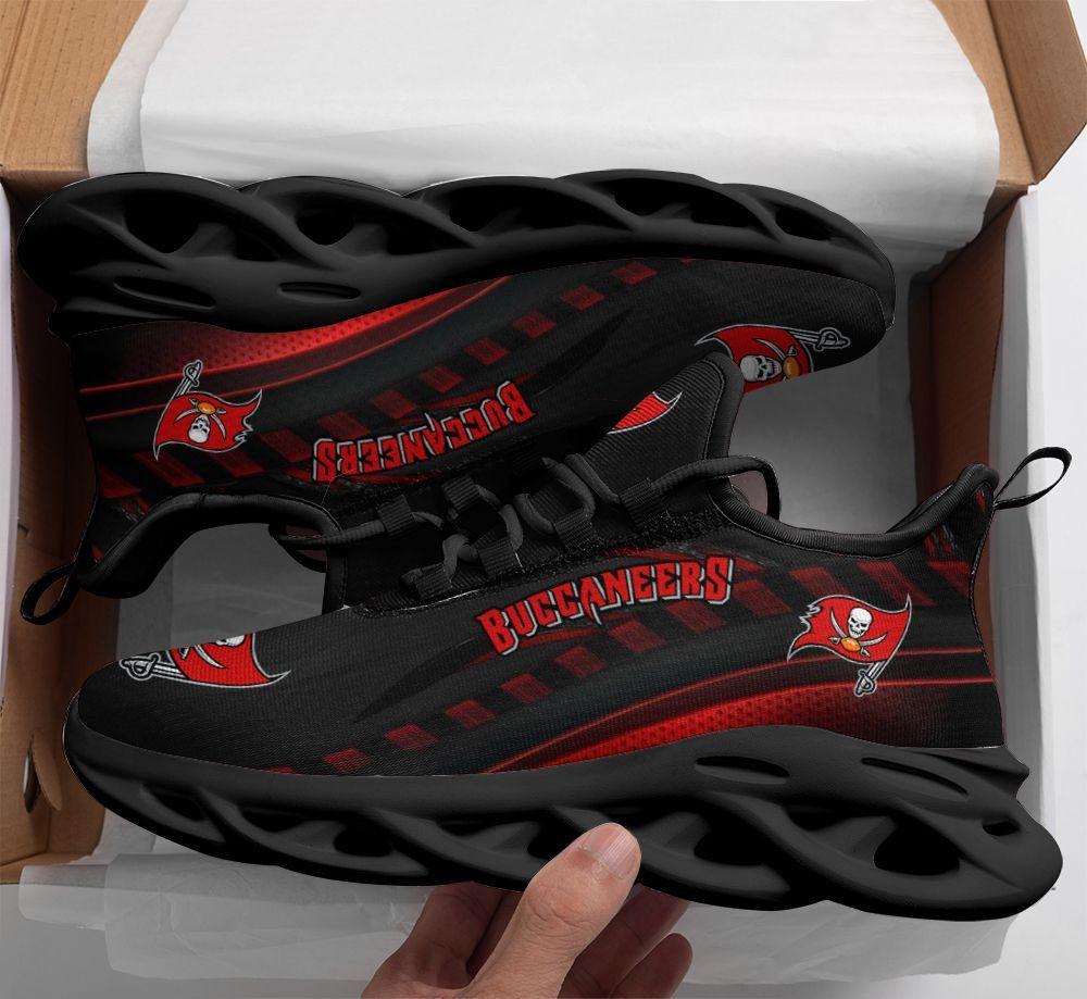 Ideafootwear Tampa Bay Buccaneers Max Soul Shoes Sneakers For Men And Women 1