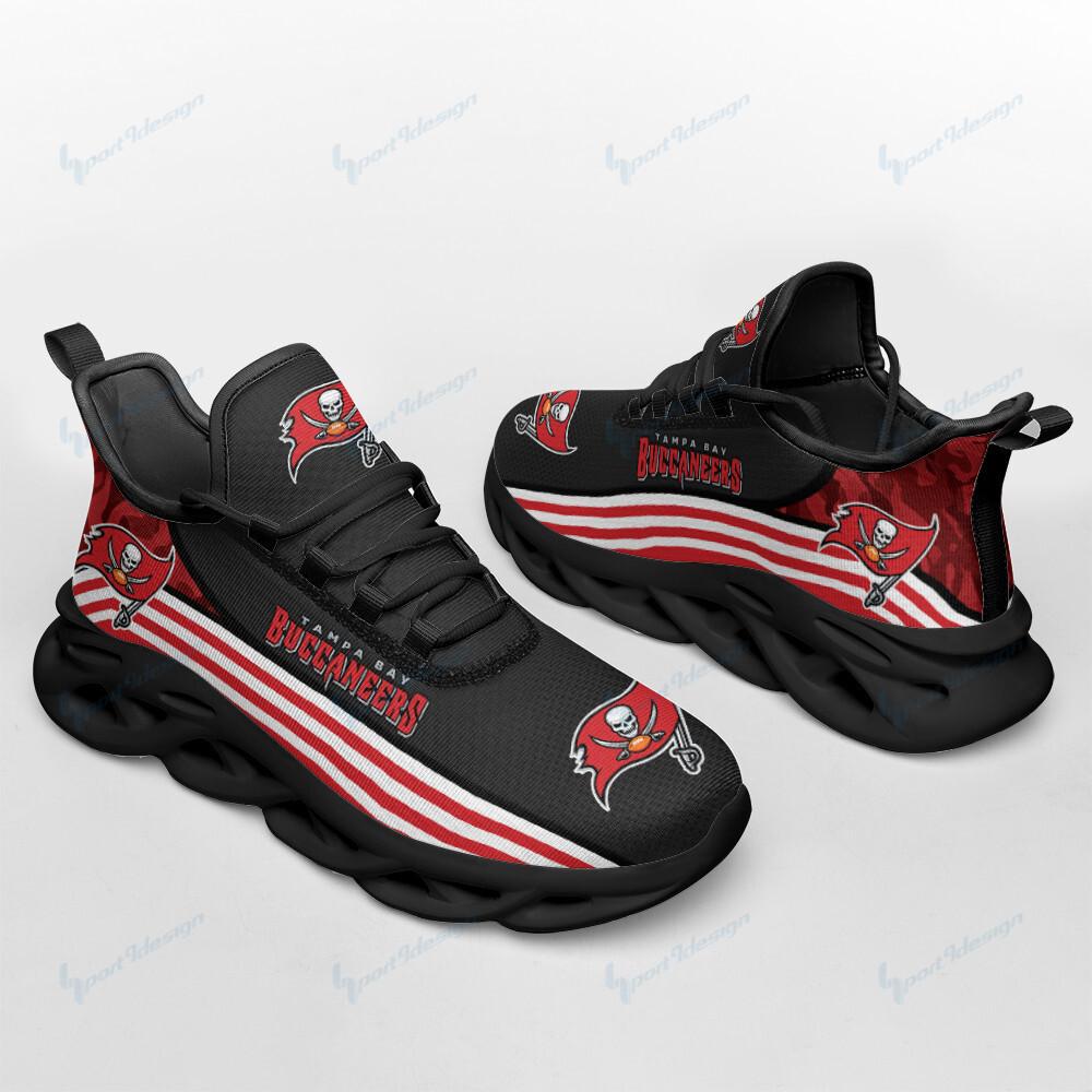 Ideafootwear Tampa Bay Buccaneers Max Soul Shoes Sneakers For Men And Women 22
