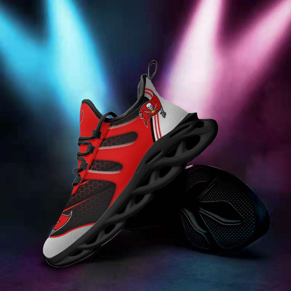 Ideafootwear Tampa Bay Buccaneers Max Soul Shoes Sneakers For Men And Women 14