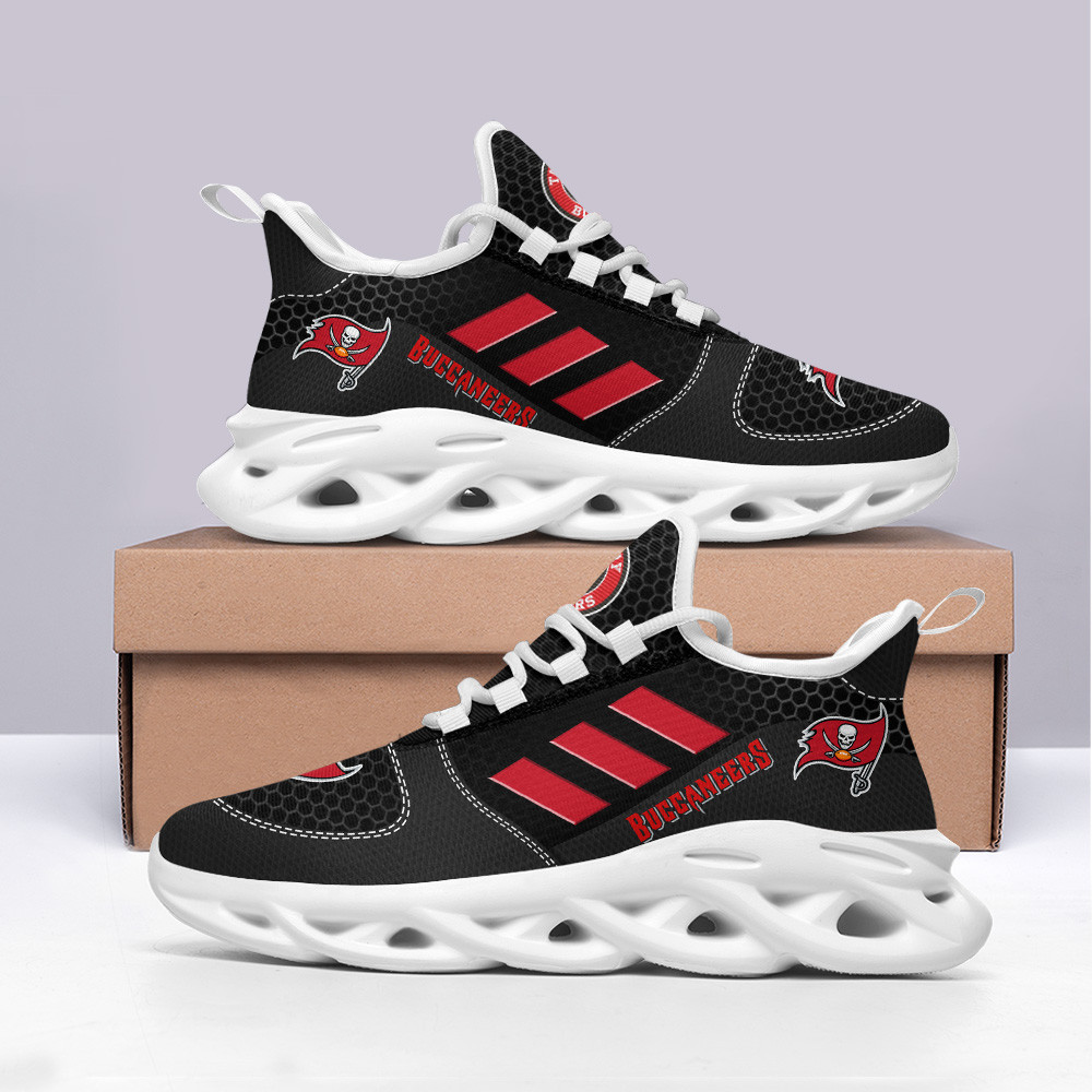 Ideafootwear Tampa Bay Buccaneers Max Soul Shoes Sneakers For Men And Women 47