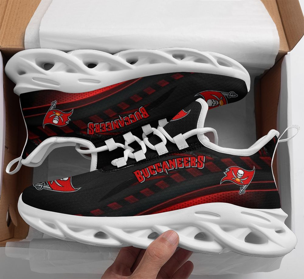 Ideafootwear Tampa Bay Buccaneers Max Soul Shoes Sneakers For Men And Women 1
