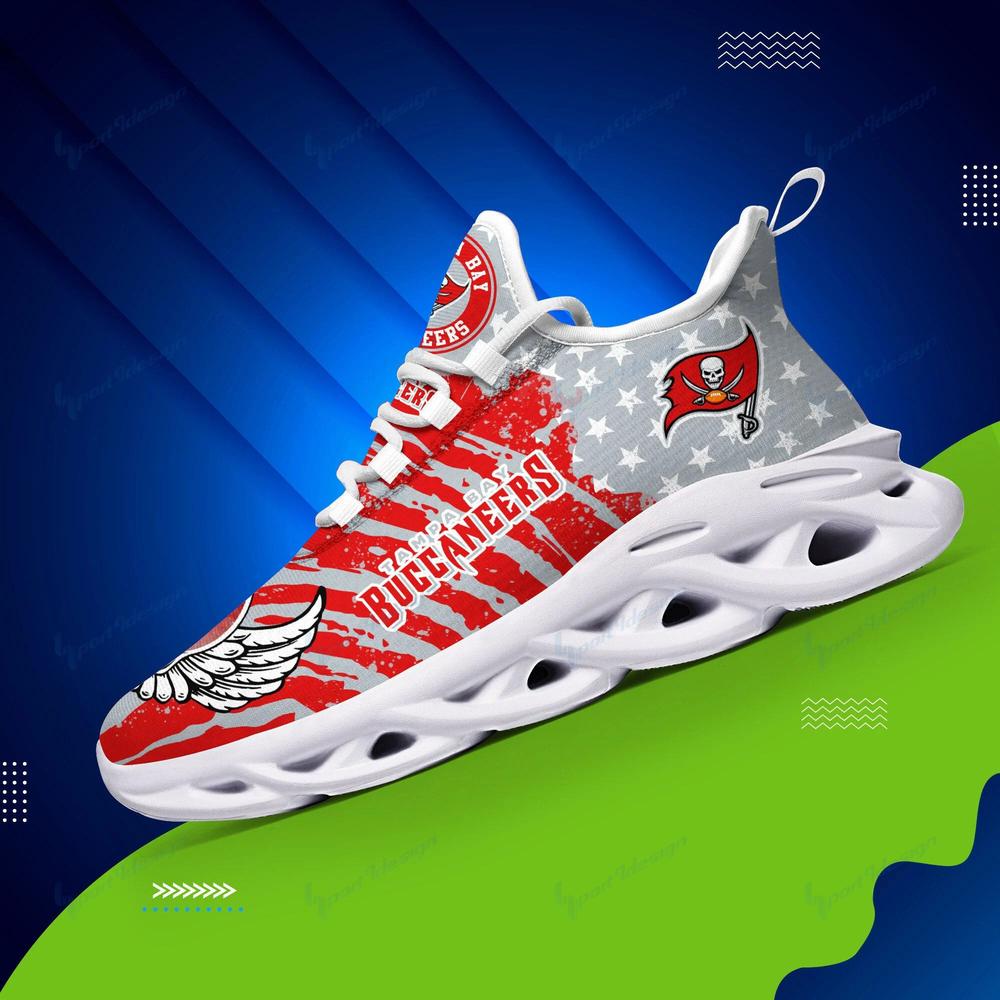 Ideafootwear Tampa Bay Buccaneers Max Soul Shoes Sneakers For Men And Women 60