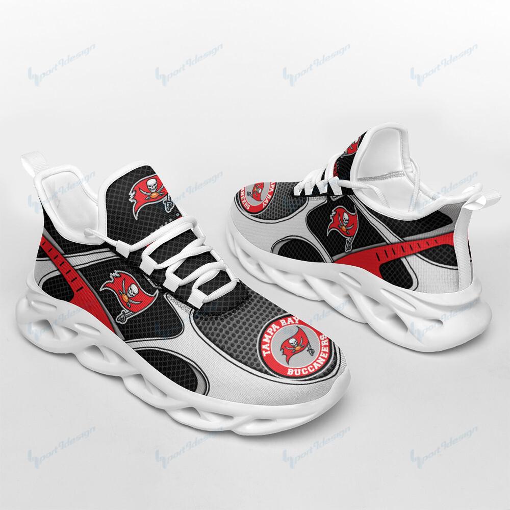 Ideafootwear Tampa Bay Buccaneers Max Soul Shoes Sneakers For Men And Women 38