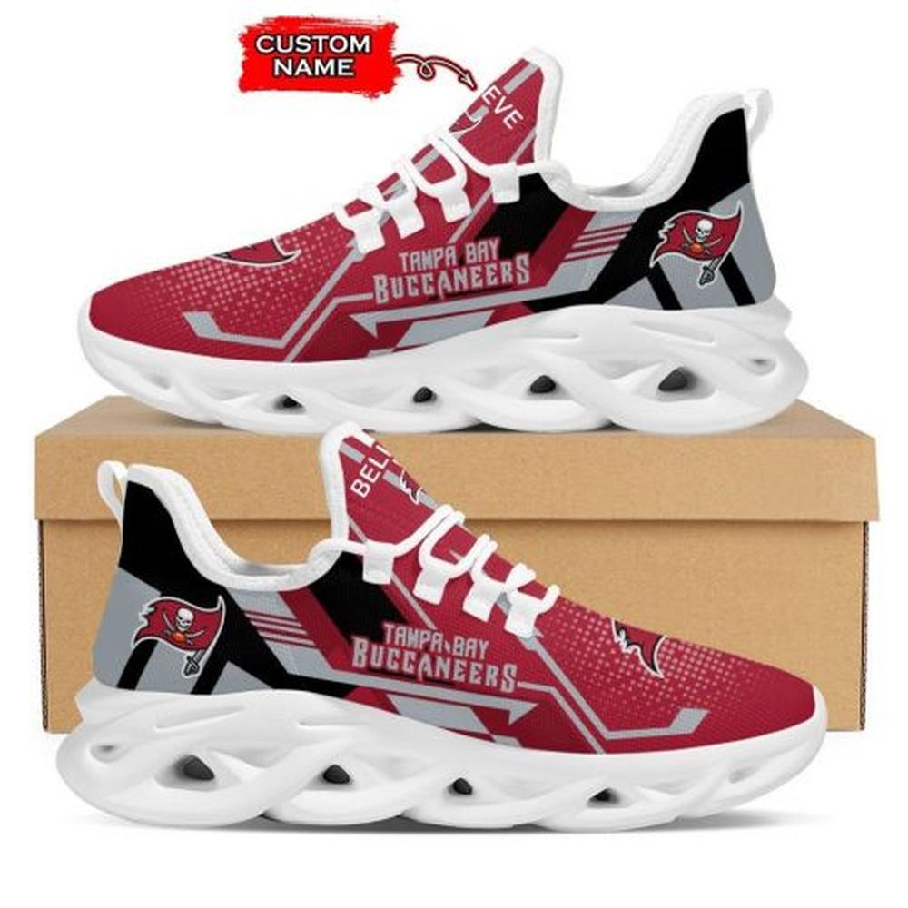 Ideafootwear Tampa Bay Buccaneers Max Soul Shoes Sneakers For Men And Women 42