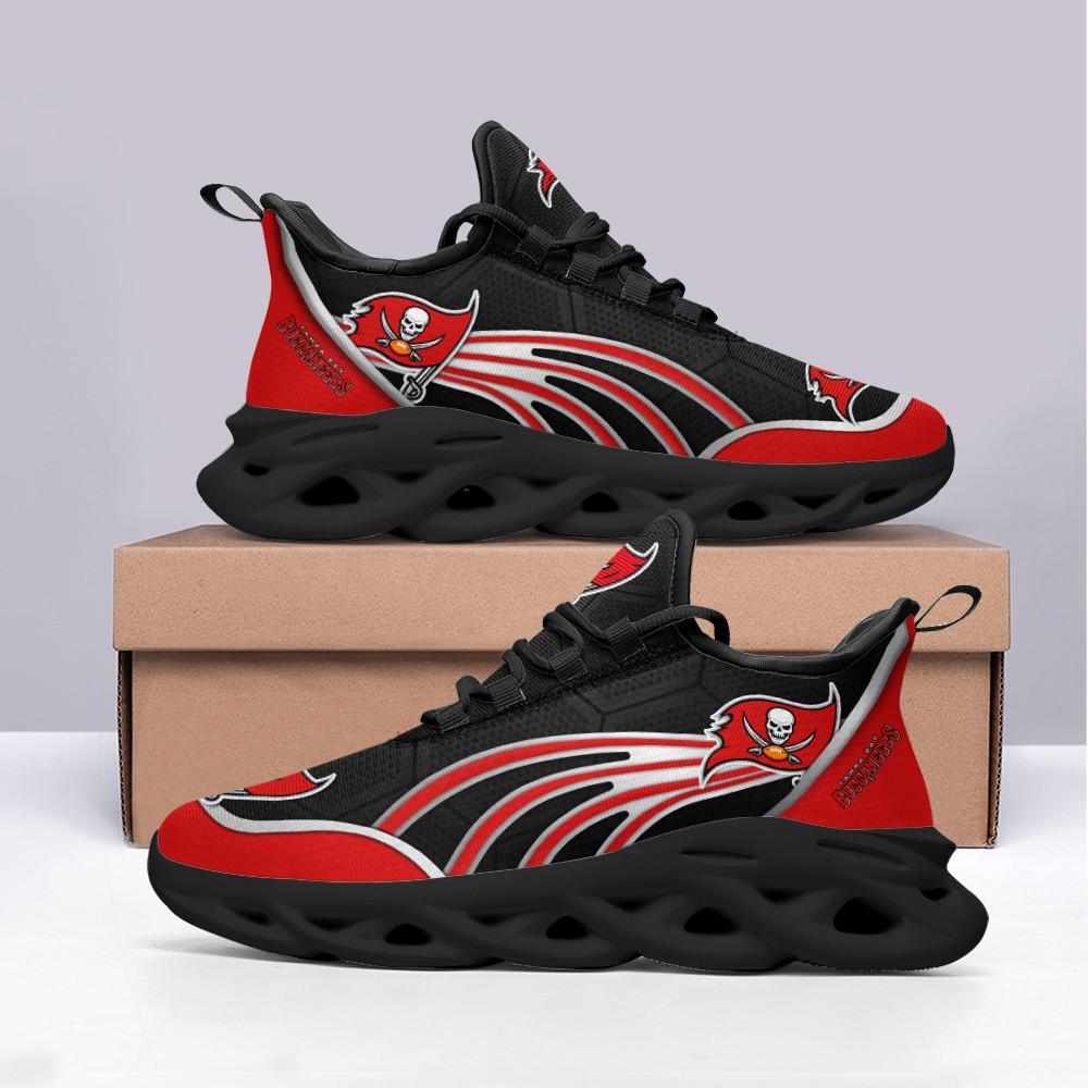 Ideafootwear Tampa Bay Buccaneers Max Soul Shoes Sneakers For Men And Women 5