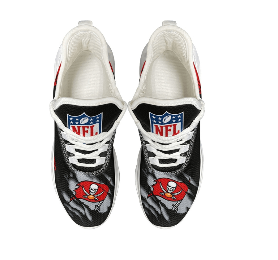 Ideafootwear Tampa Bay Buccaneers Max Soul Shoes Sneakers For Men And Women 61