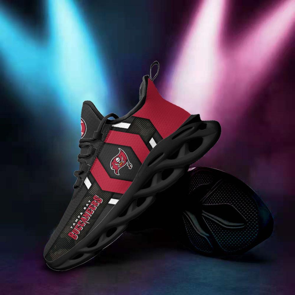 Ideafootwear Tampa Bay Buccaneers Max Soul Shoes Sneakers For Men And Women 13