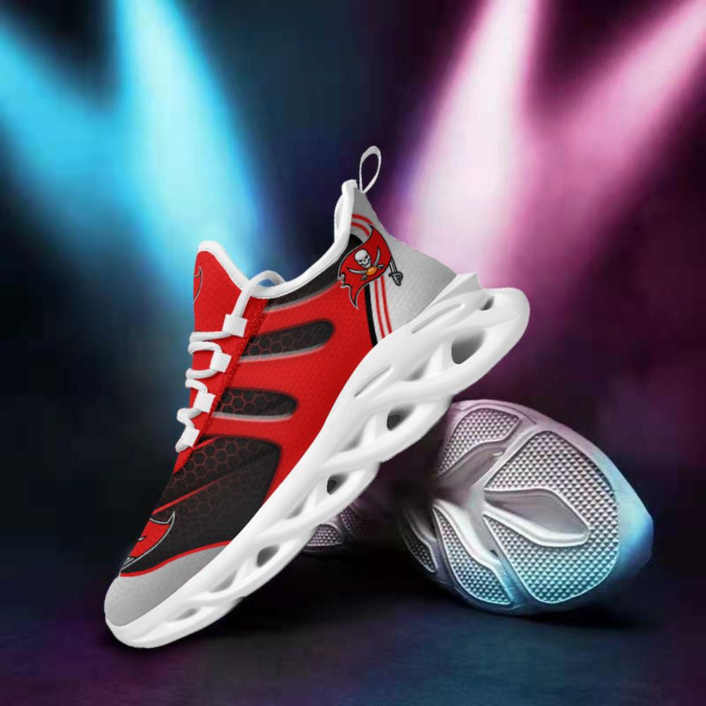 Ideafootwear Tampa Bay Buccaneers Max Soul Shoes Sneakers For Men And Women 14