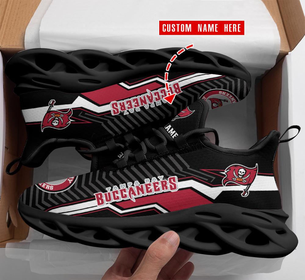 Ideafootwear Tampa Bay Buccaneers Max Soul Shoes Sneakers For Men And Women 37