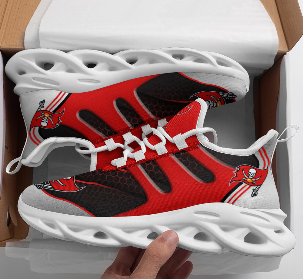 Ideafootwear Tampa Bay Buccaneers Max Soul Shoes Sneakers For Men And Women 14