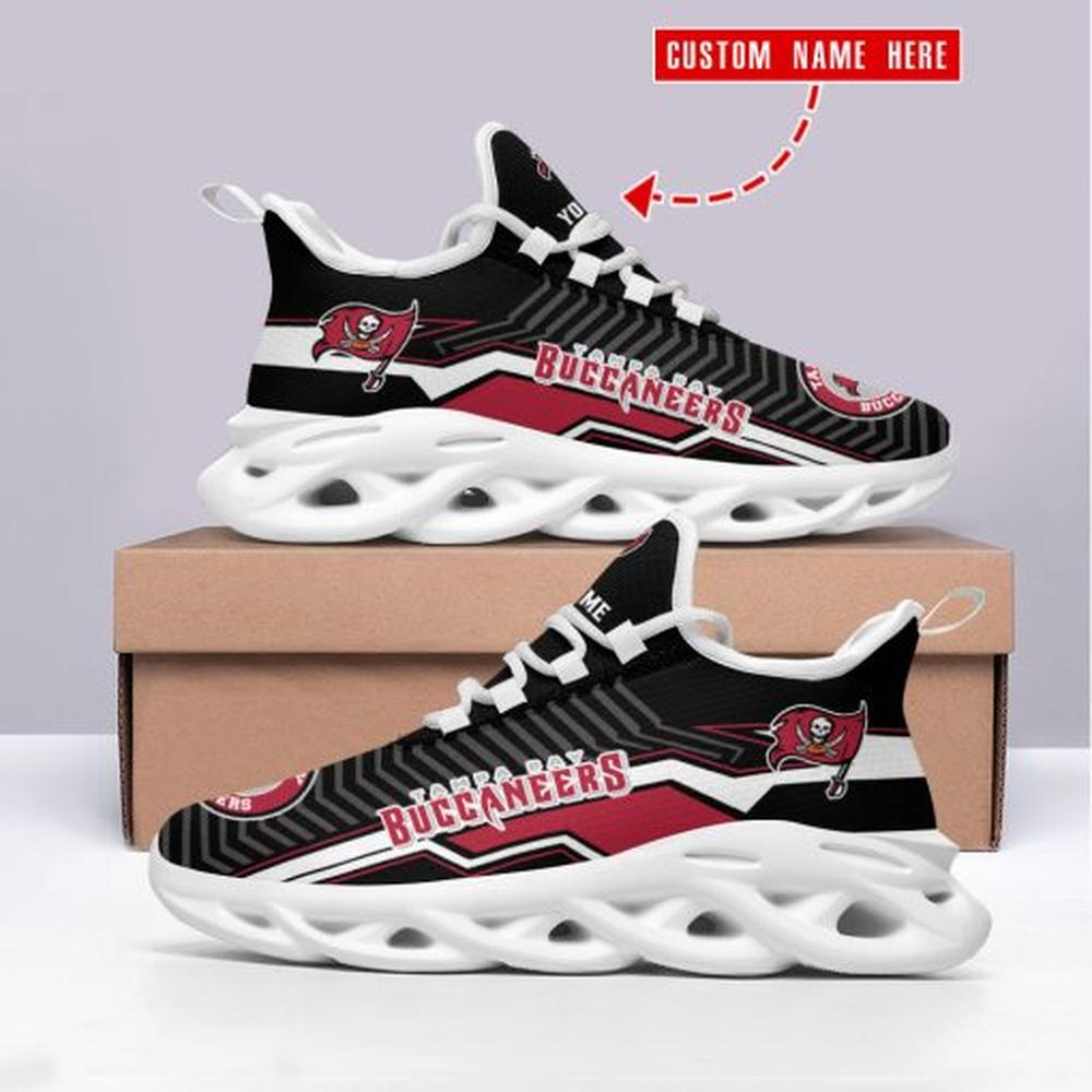 Ideafootwear Tampa Bay Buccaneers Max Soul Shoes Sneakers For Men And Women 37