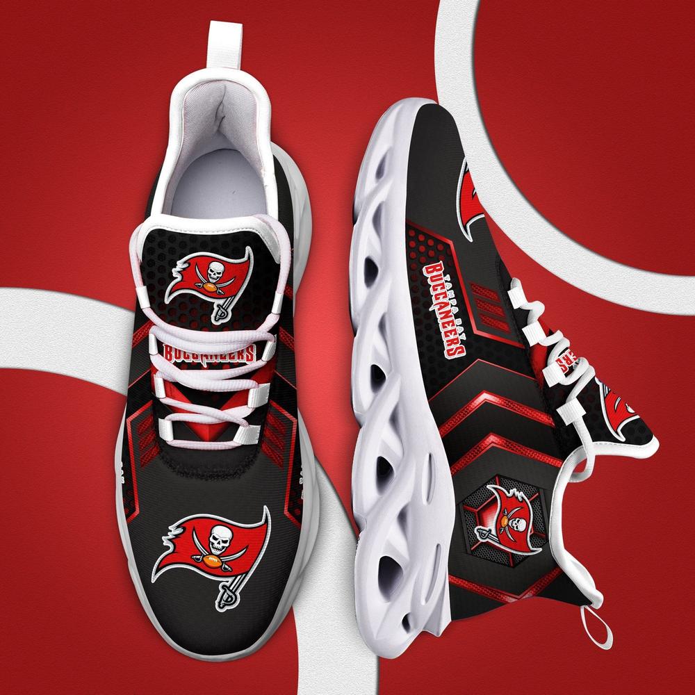 Ideafootwear Tampa Bay Buccaneers Max Soul Shoes Sneakers For Men And Women 57