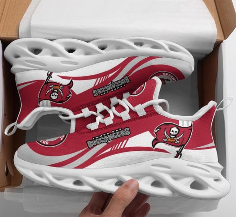 Ideafootwear Tampa Bay Buccaneers Max Soul Shoes Sneakers For Men And Women 9